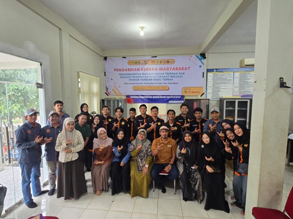 Aman, Sehat, dan Bergizi : Departemen Peternakan Fakultas Pertanian USK untuk Menciptakan Ibu Cerdas, Keluarga Sehat